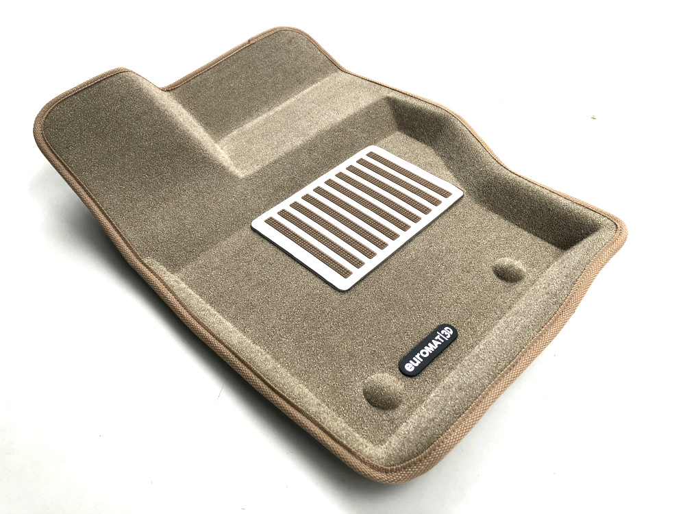 Коврики салона текст. 3D euro-std LAND ROVER Discovery 5 (2017-) (БЕЖ) (EM3D) NP1